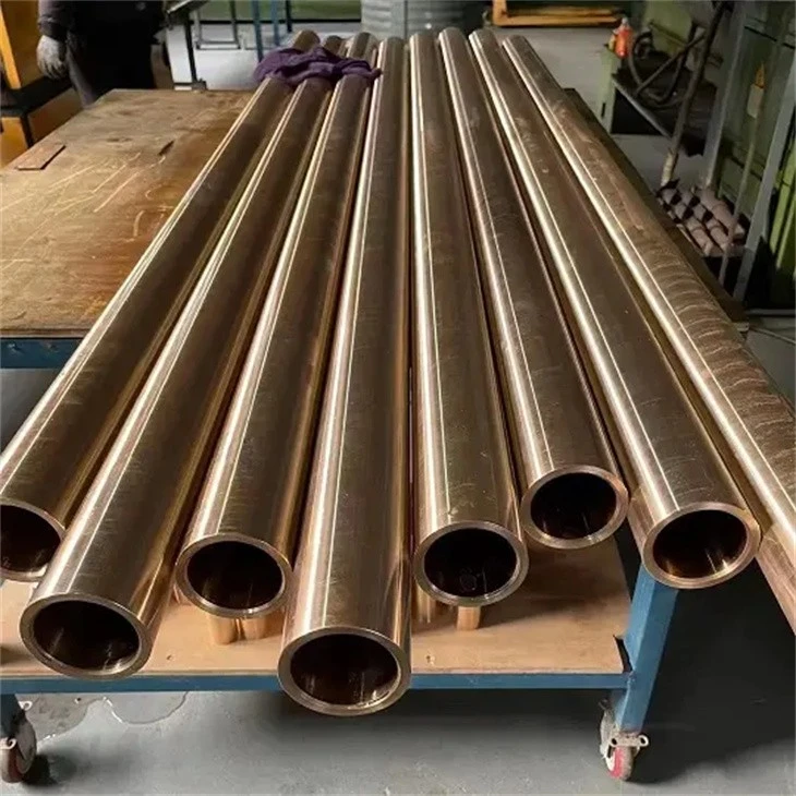 Tubo De Cobre C44300 Para Sistemas De Refrigeración De Barcos